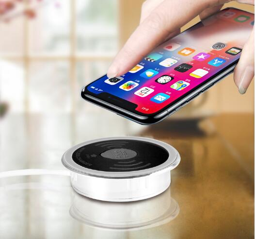 2in1 function waterproof furniture wireless charger